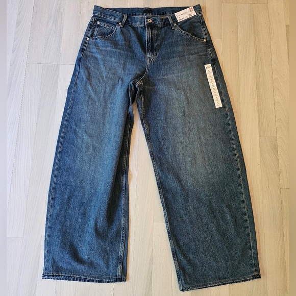 Uniqlo Denim - Uniqlo Womens Baggy Curve Jeans
